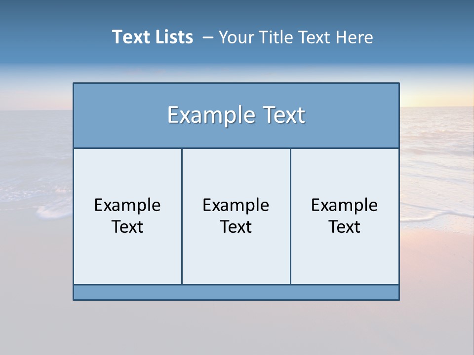 Sunlight Sunset Cumulus PowerPoint Template
