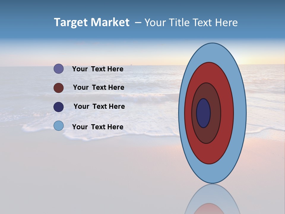 Sunlight Sunset Cumulus PowerPoint Template