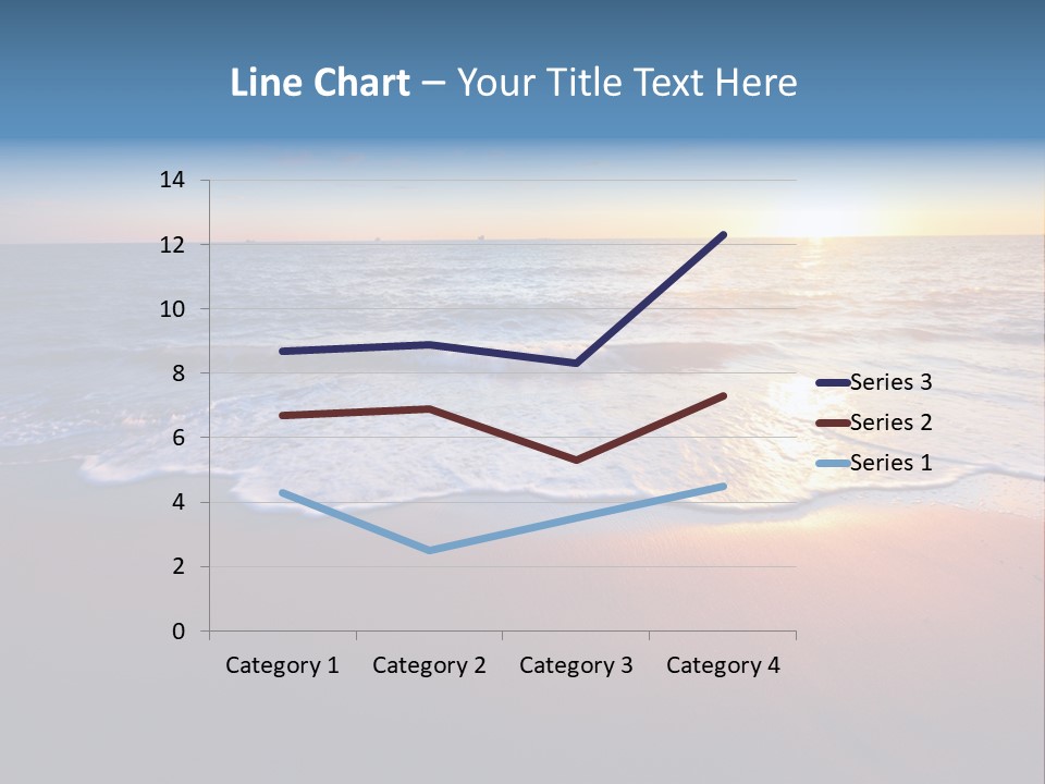 Sunlight Sunset Cumulus PowerPoint Template