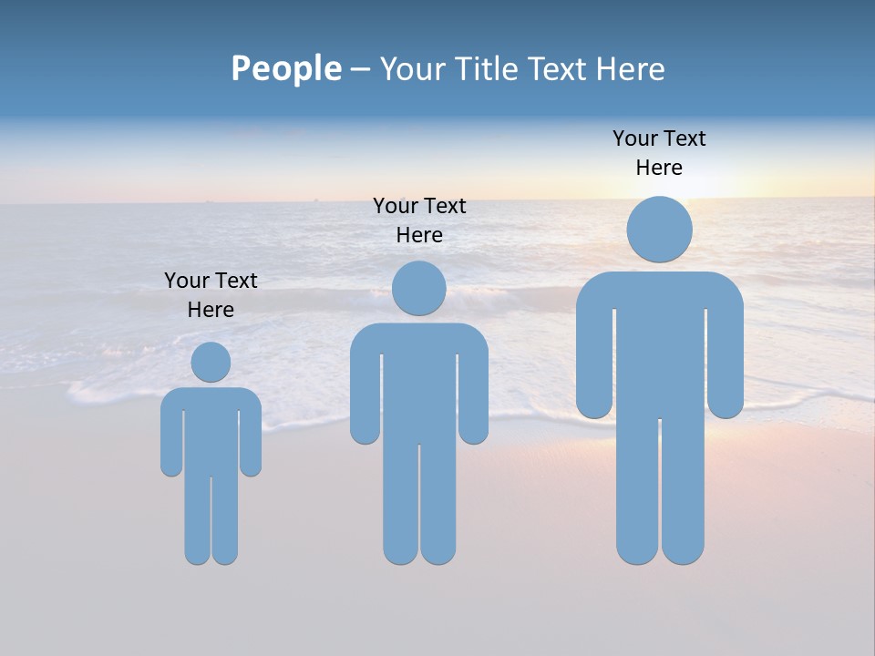 Sunlight Sunset Cumulus PowerPoint Template