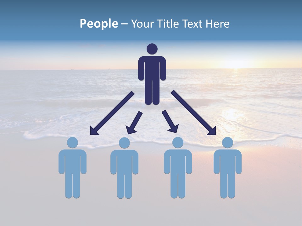 Sunlight Sunset Cumulus PowerPoint Template