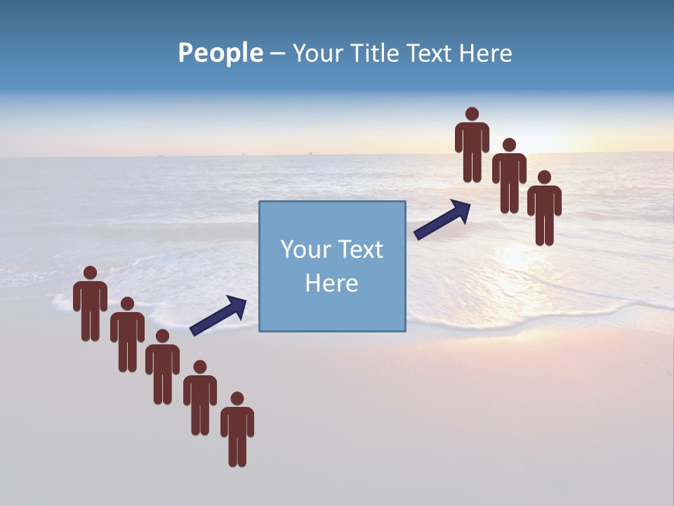 Sunlight Sunset Cumulus PowerPoint Template