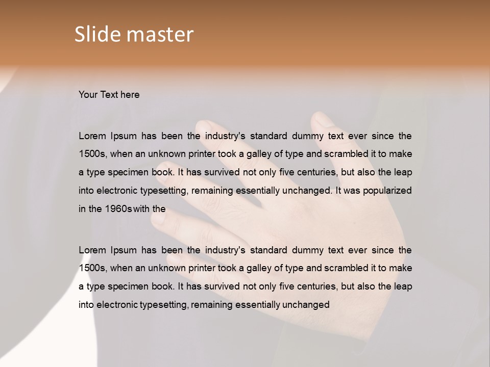 Tightness Sudden Business PowerPoint Template