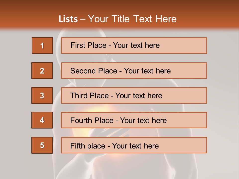 Breathing Illness Anatomical PowerPoint Template