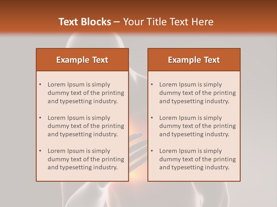 Breathing Illness Anatomical PowerPoint Template