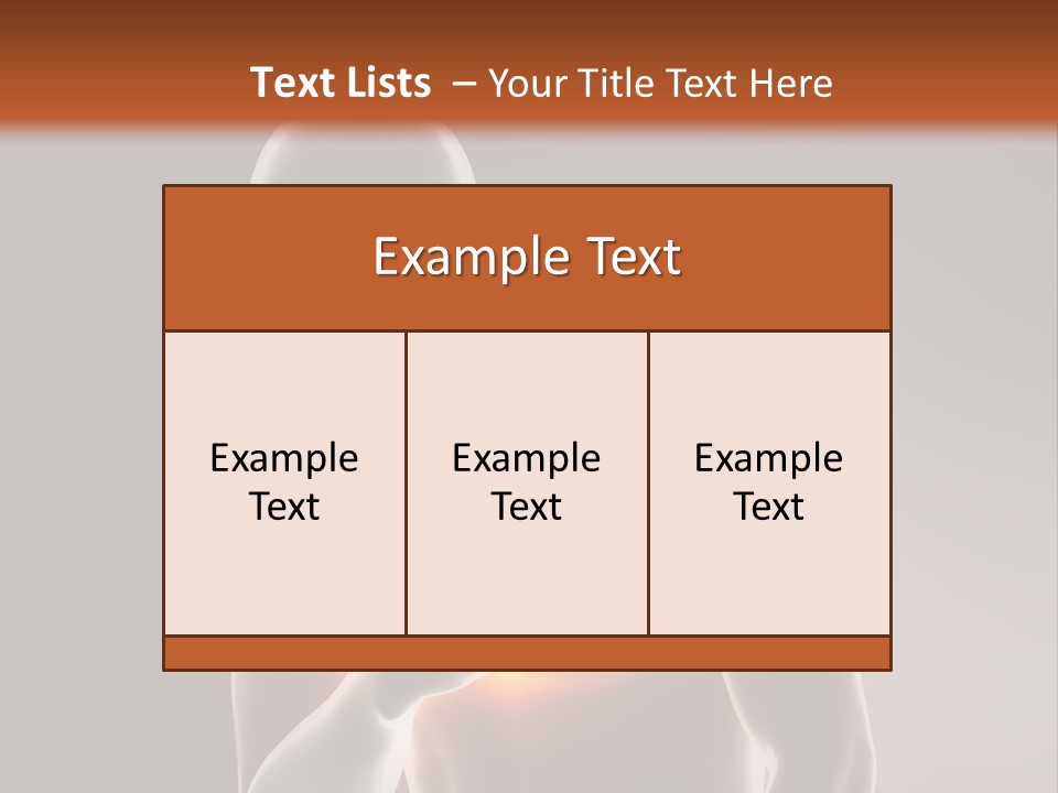 Breathing Illness Anatomical PowerPoint Template
