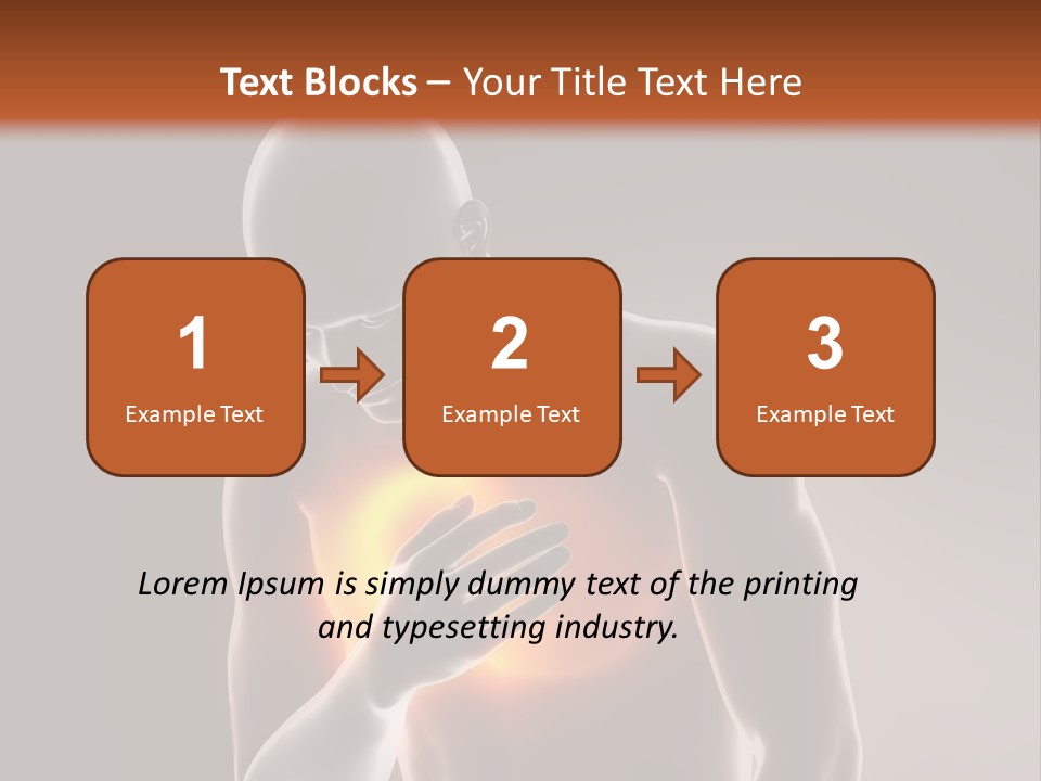 Breathing Illness Anatomical PowerPoint Template