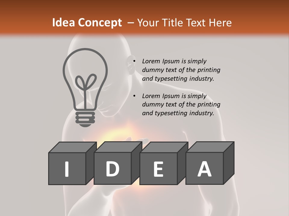 Breathing Illness Anatomical PowerPoint Template