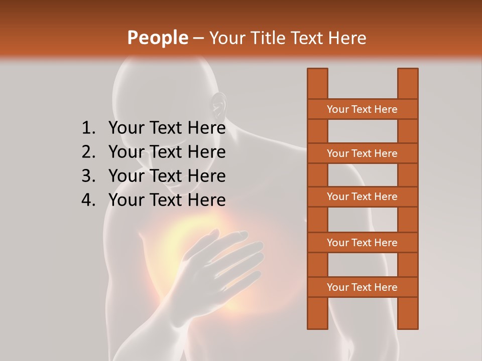 Breathing Illness Anatomical PowerPoint Template