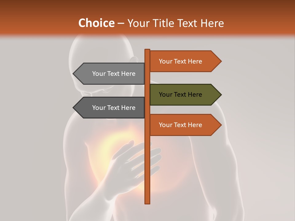 Breathing Illness Anatomical PowerPoint Template