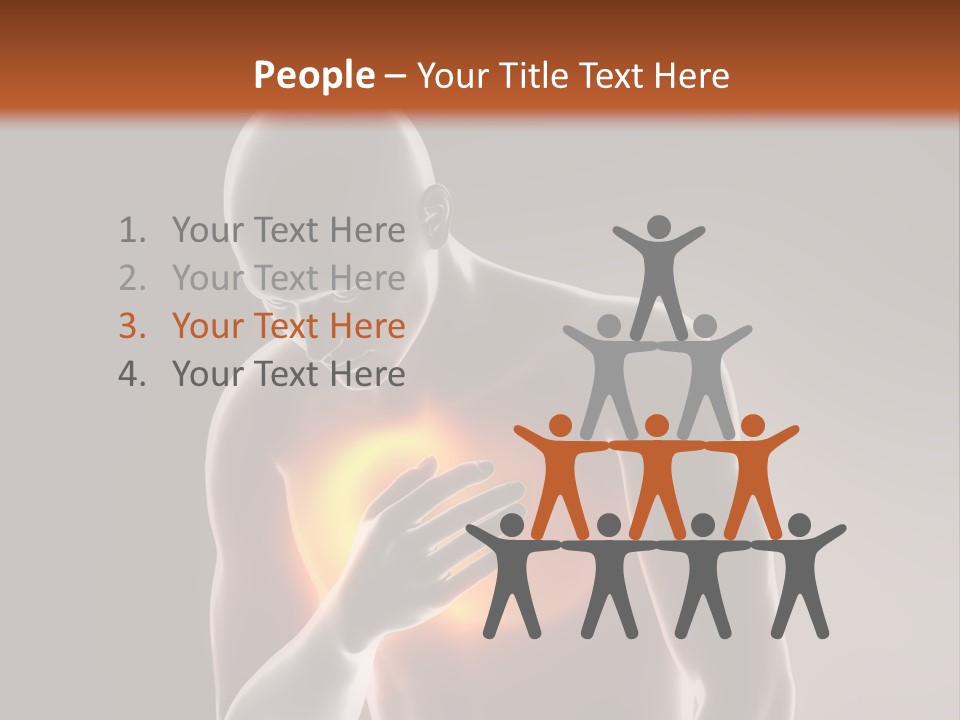 Breathing Illness Anatomical PowerPoint Template