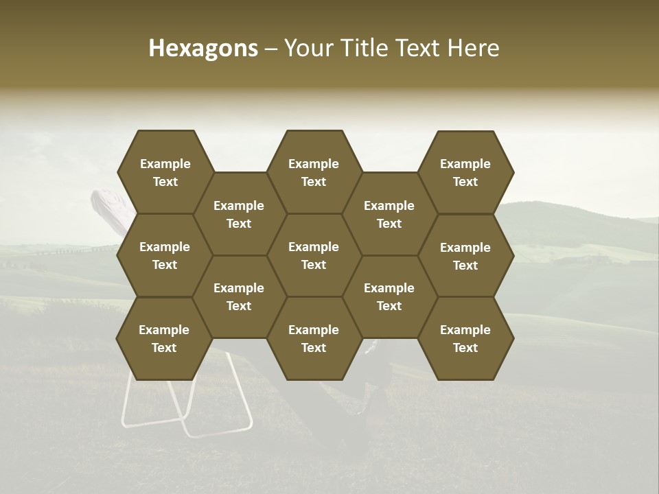 Vacation Lying Boy PowerPoint Template