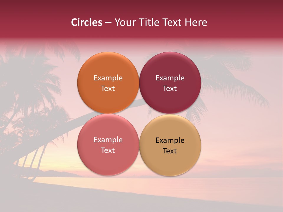 Paradise Horizon Resort PowerPoint Template