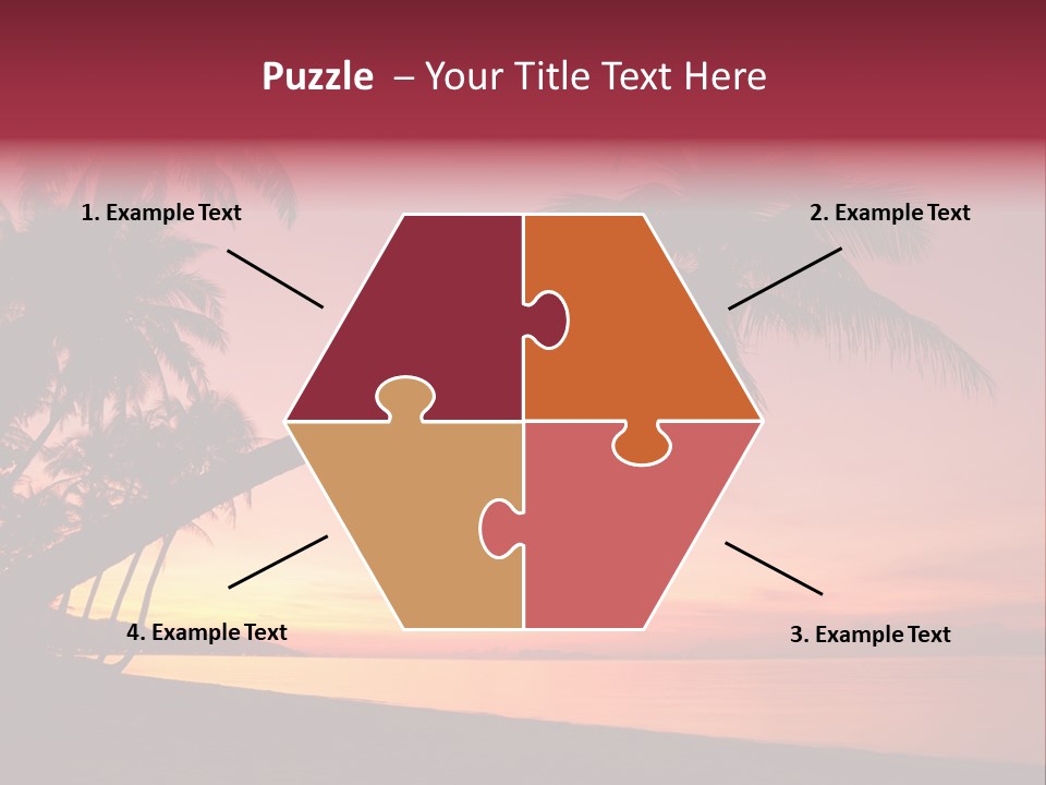 Paradise Horizon Resort PowerPoint Template