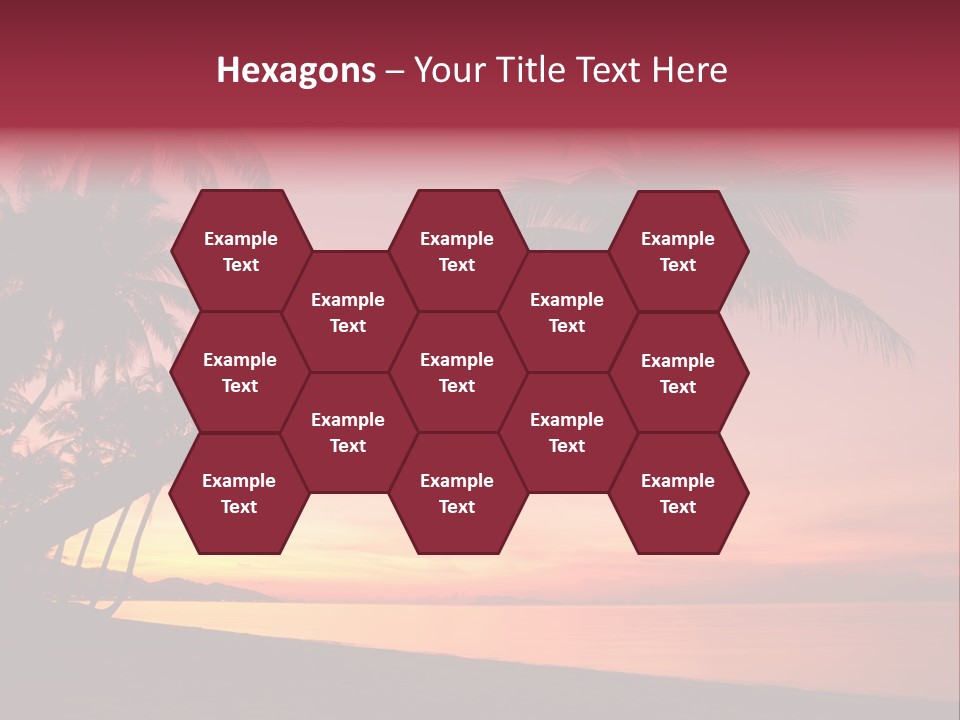 Paradise Horizon Resort PowerPoint Template