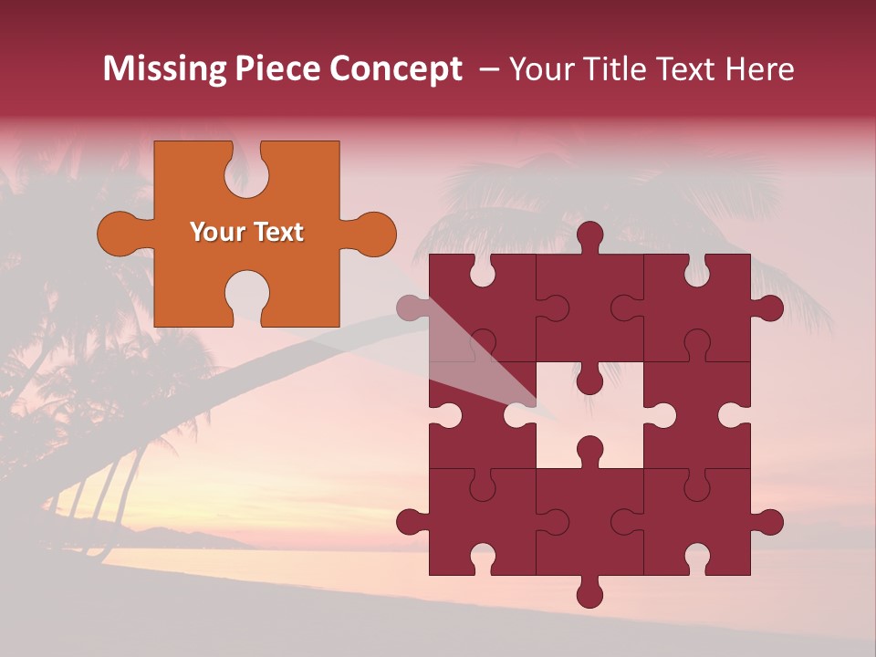 Paradise Horizon Resort PowerPoint Template