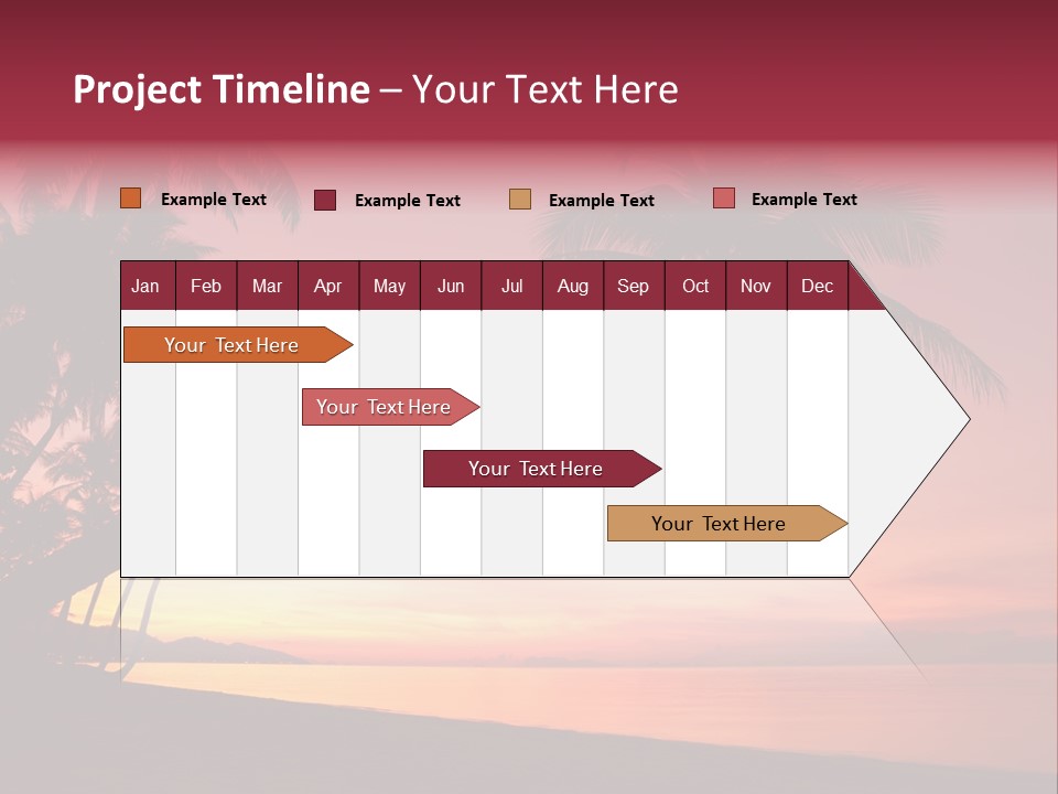 Paradise Horizon Resort PowerPoint Template