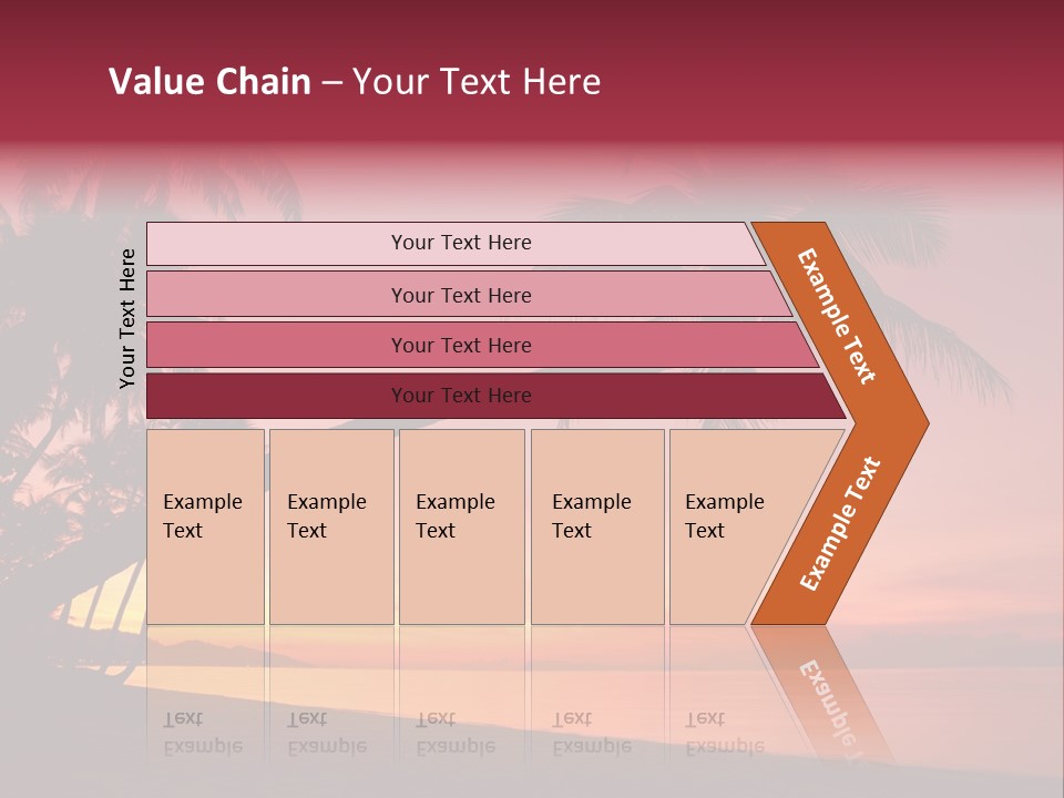 Paradise Horizon Resort PowerPoint Template