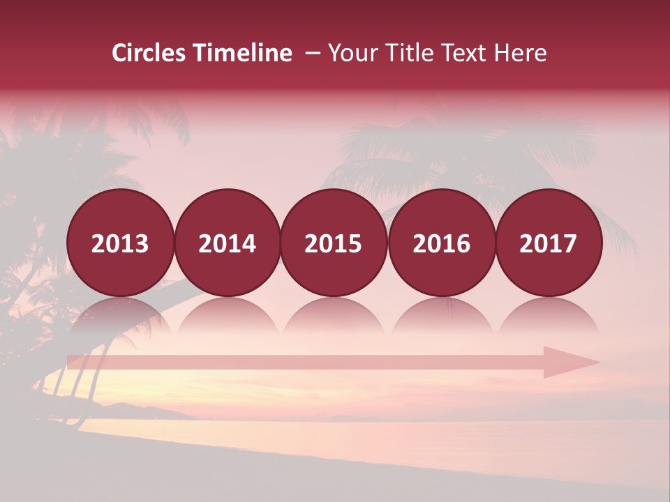 Paradise Horizon Resort PowerPoint Template