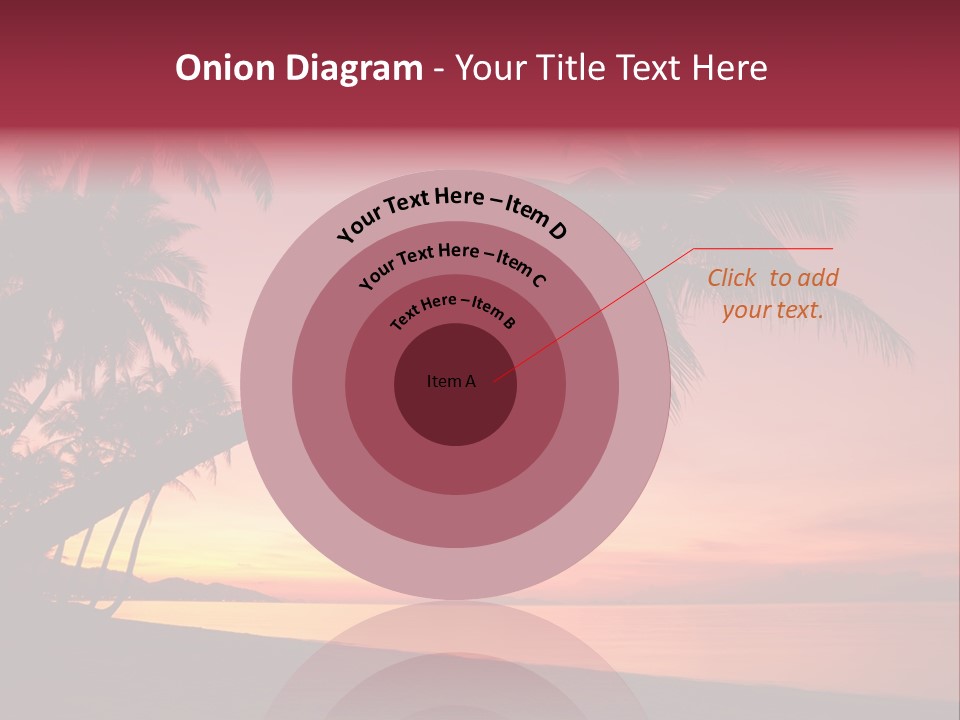 Paradise Horizon Resort PowerPoint Template