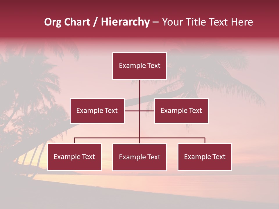 Paradise Horizon Resort PowerPoint Template