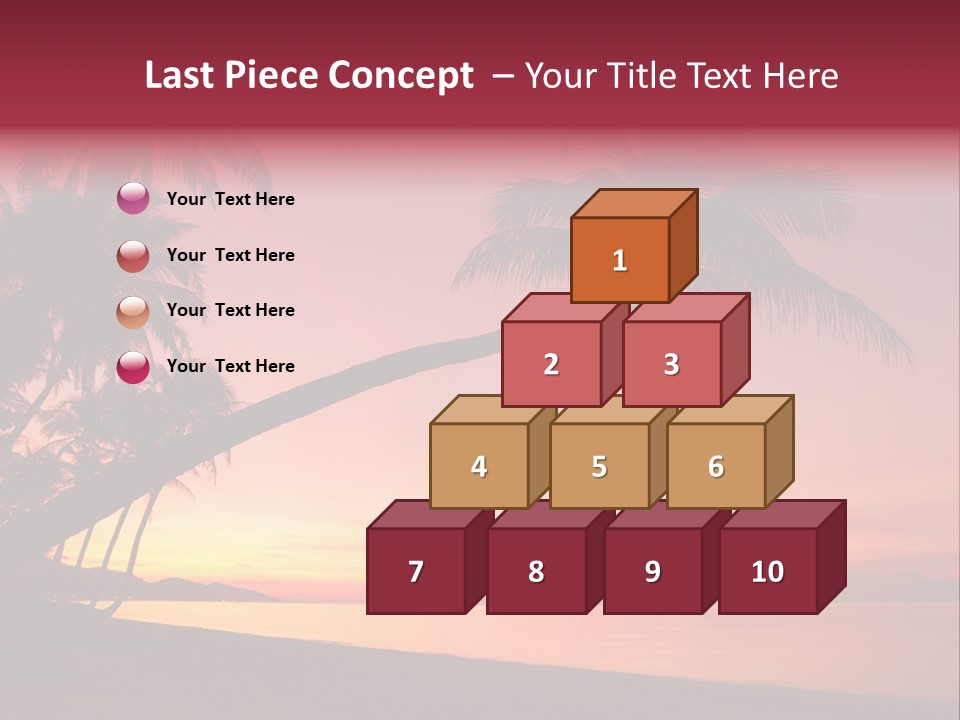 Paradise Horizon Resort PowerPoint Template