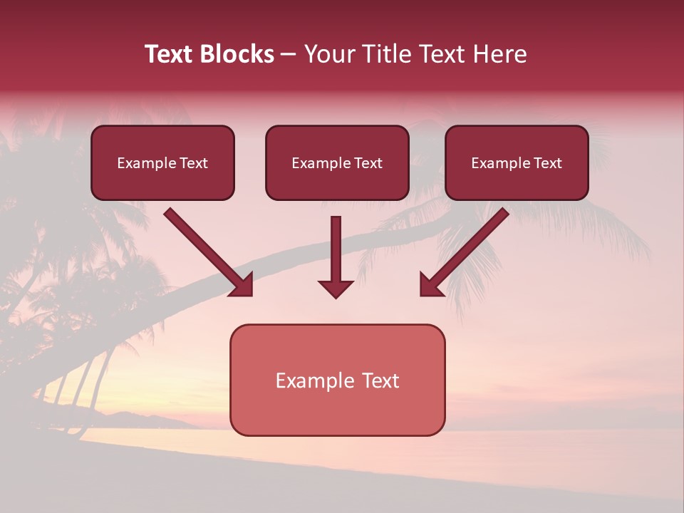 Paradise Horizon Resort PowerPoint Template
