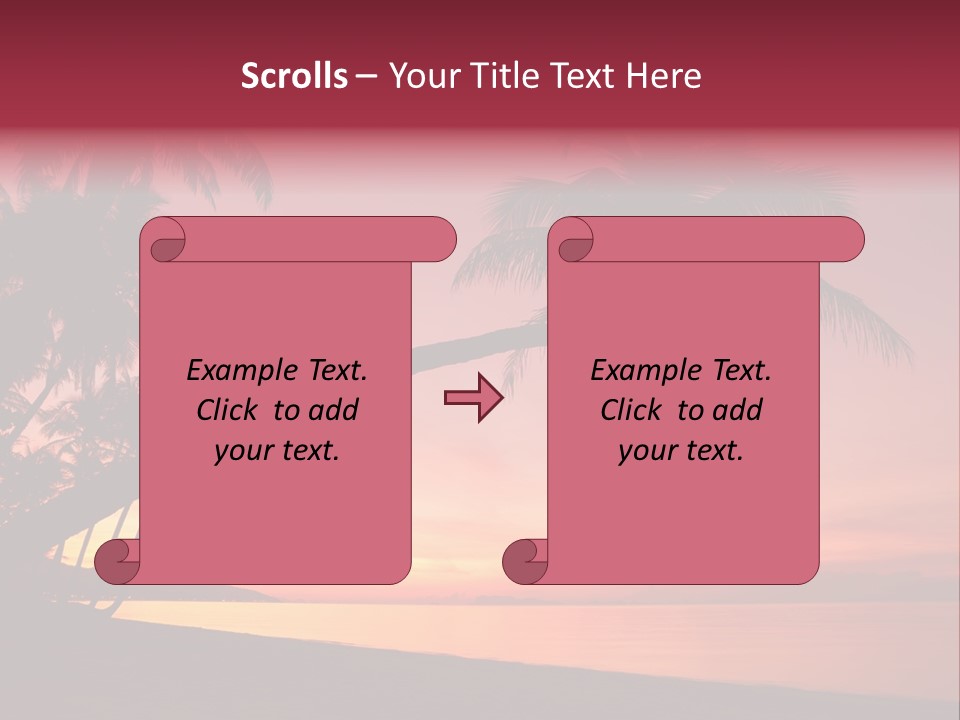 Paradise Horizon Resort PowerPoint Template