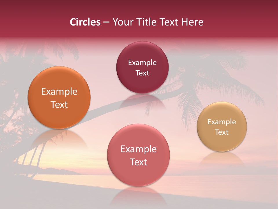 Paradise Horizon Resort PowerPoint Template
