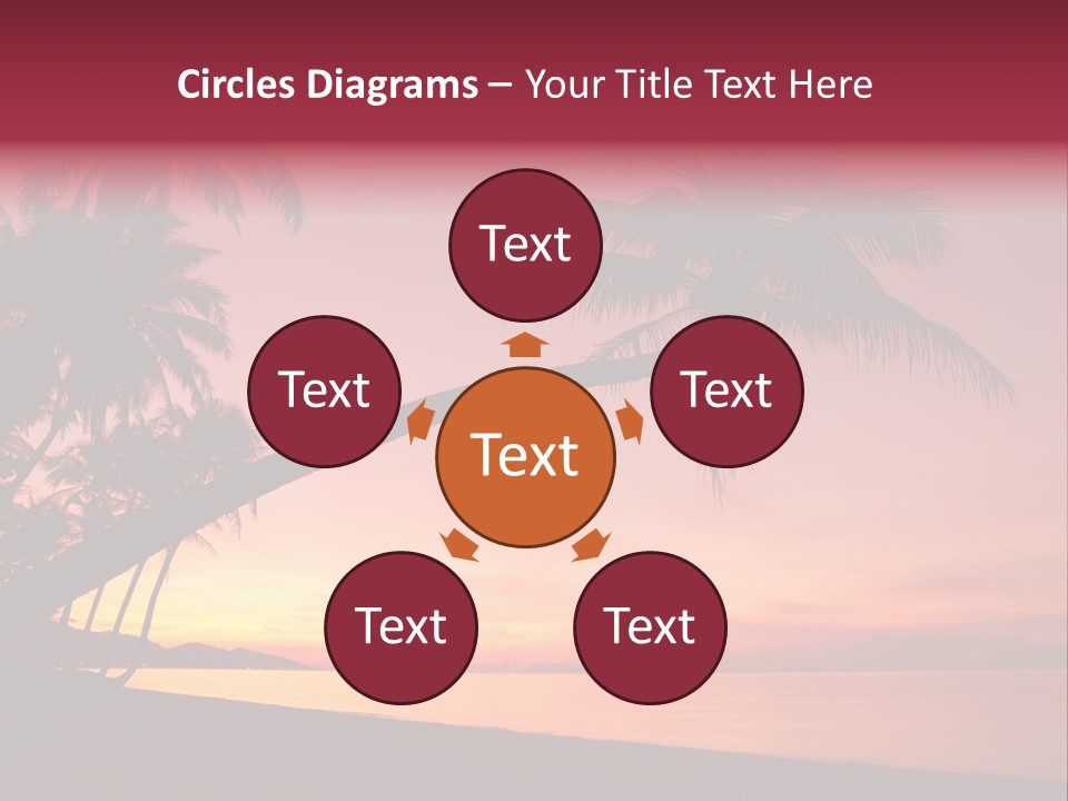 Paradise Horizon Resort PowerPoint Template