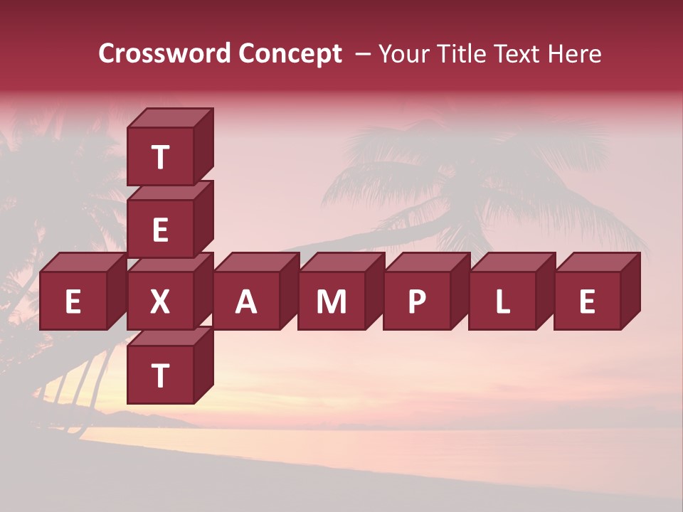 Paradise Horizon Resort PowerPoint Template