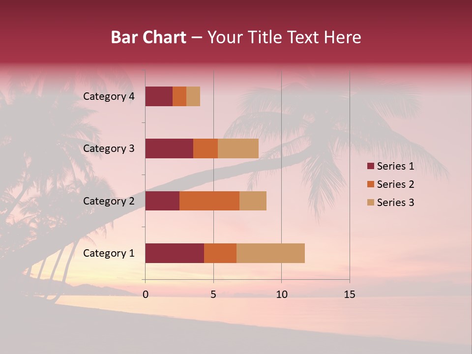 Paradise Horizon Resort PowerPoint Template