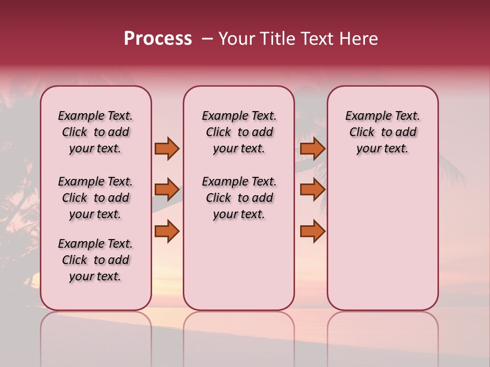 Paradise Horizon Resort PowerPoint Template