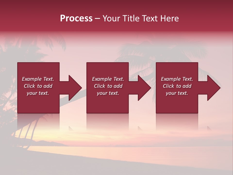 Paradise Horizon Resort PowerPoint Template