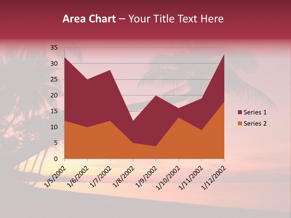 Paradise Horizon Resort PowerPoint Template