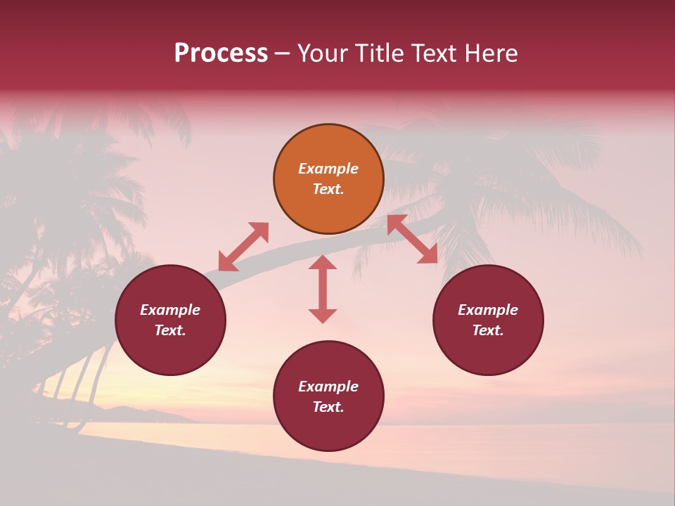 Paradise Horizon Resort PowerPoint Template