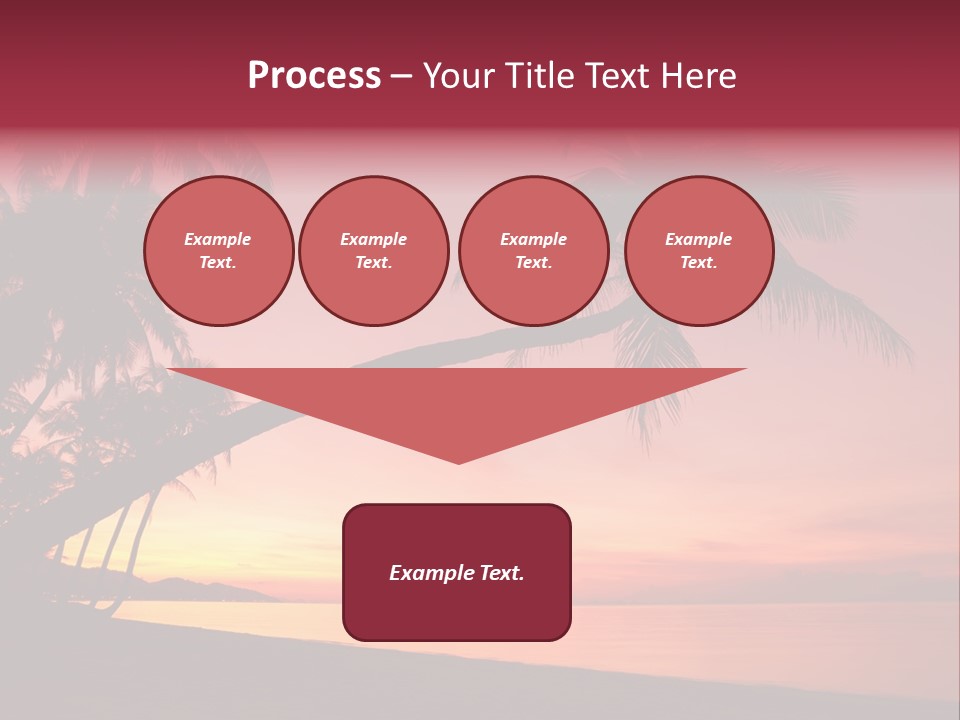 Paradise Horizon Resort PowerPoint Template