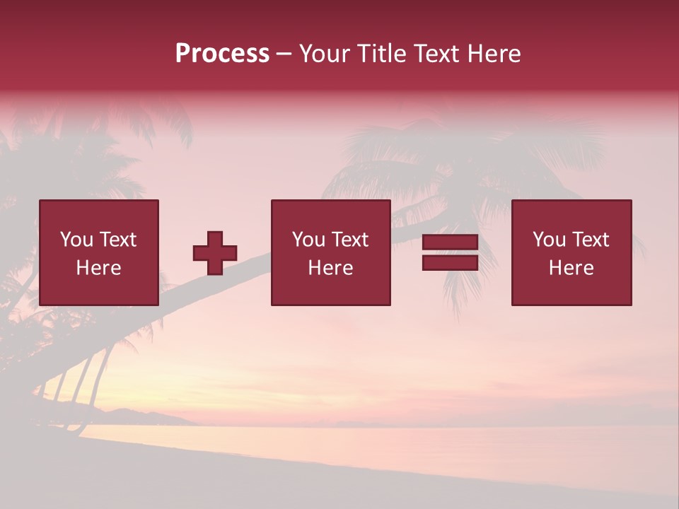 Paradise Horizon Resort PowerPoint Template