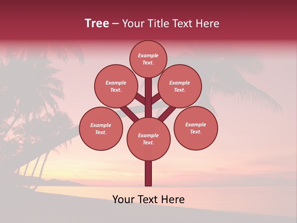 Paradise Horizon Resort PowerPoint Template