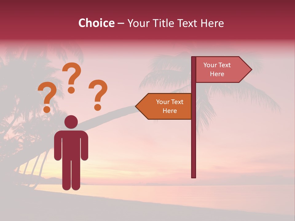 Paradise Horizon Resort PowerPoint Template