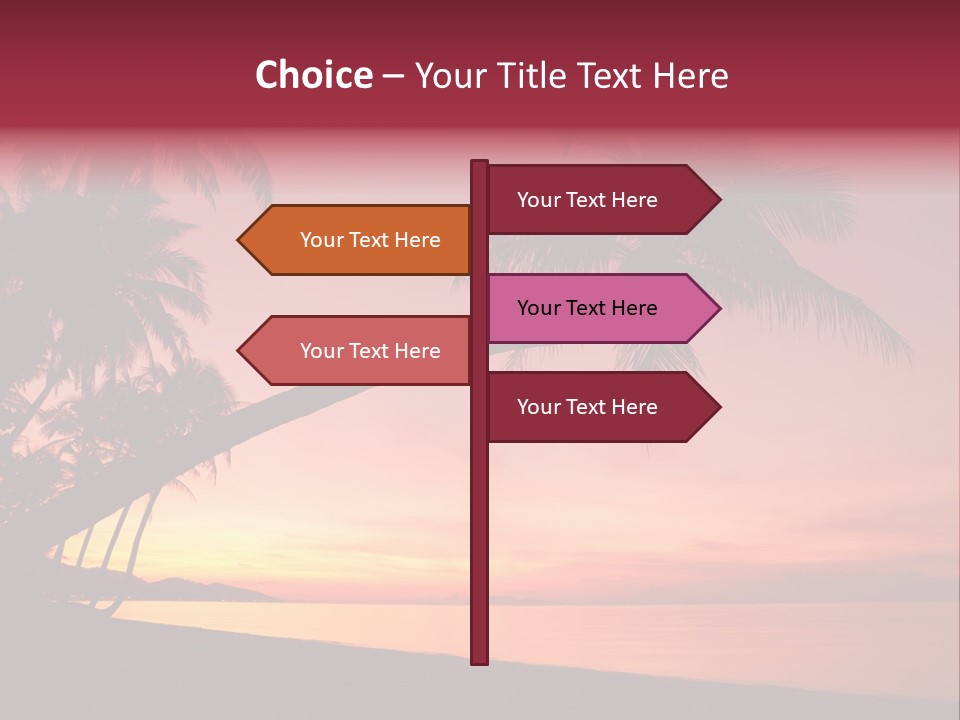 Paradise Horizon Resort PowerPoint Template