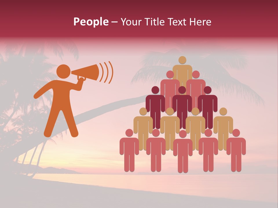 Paradise Horizon Resort PowerPoint Template