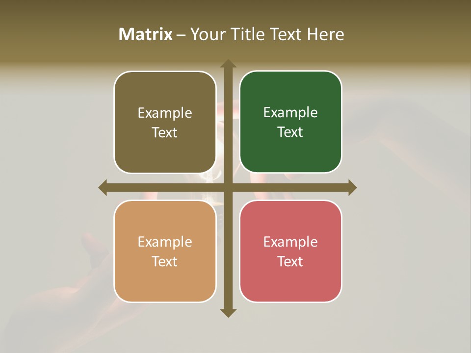Effort Arm Lighting PowerPoint Template