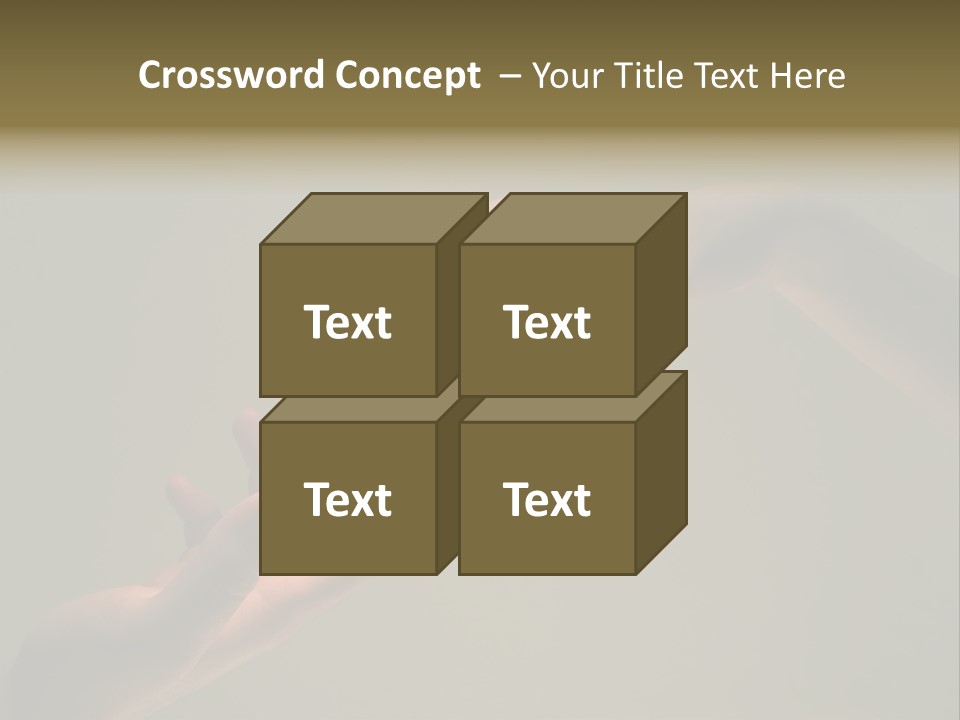 Effort Arm Lighting PowerPoint Template