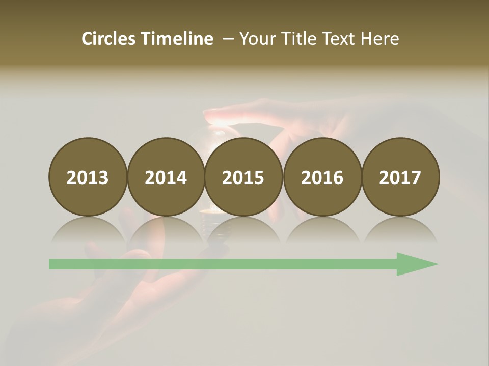 Effort Arm Lighting PowerPoint Template