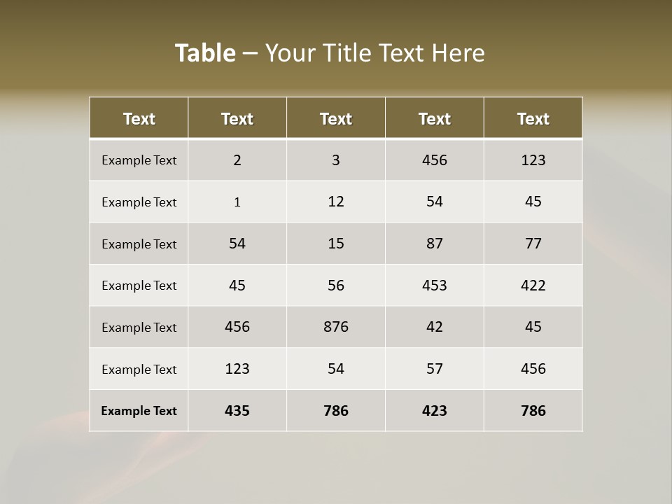 Effort Arm Lighting PowerPoint Template