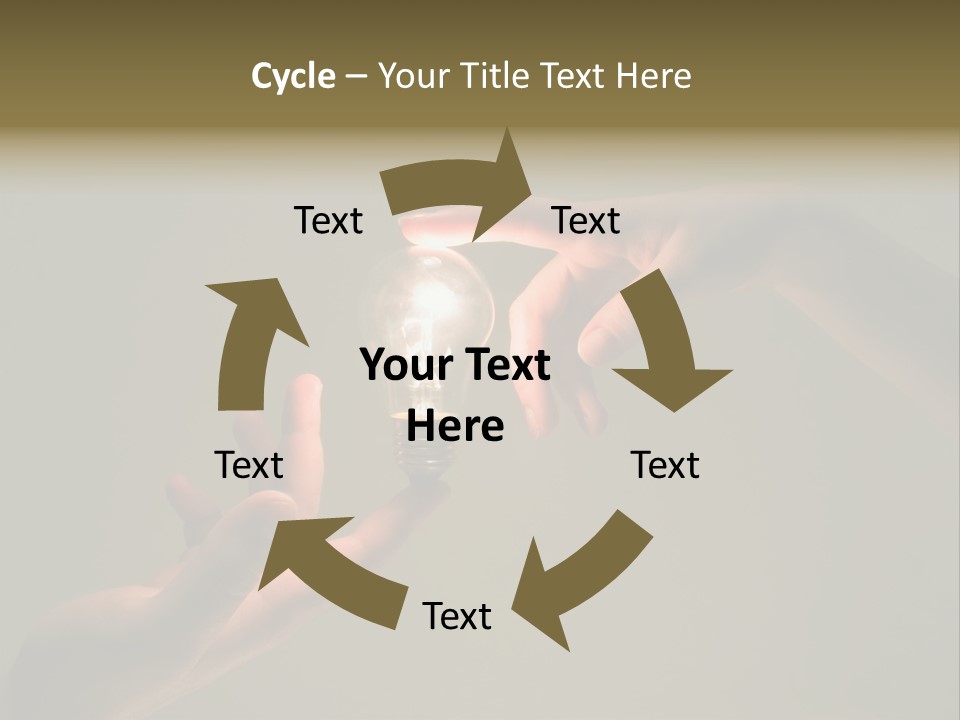 Effort Arm Lighting PowerPoint Template