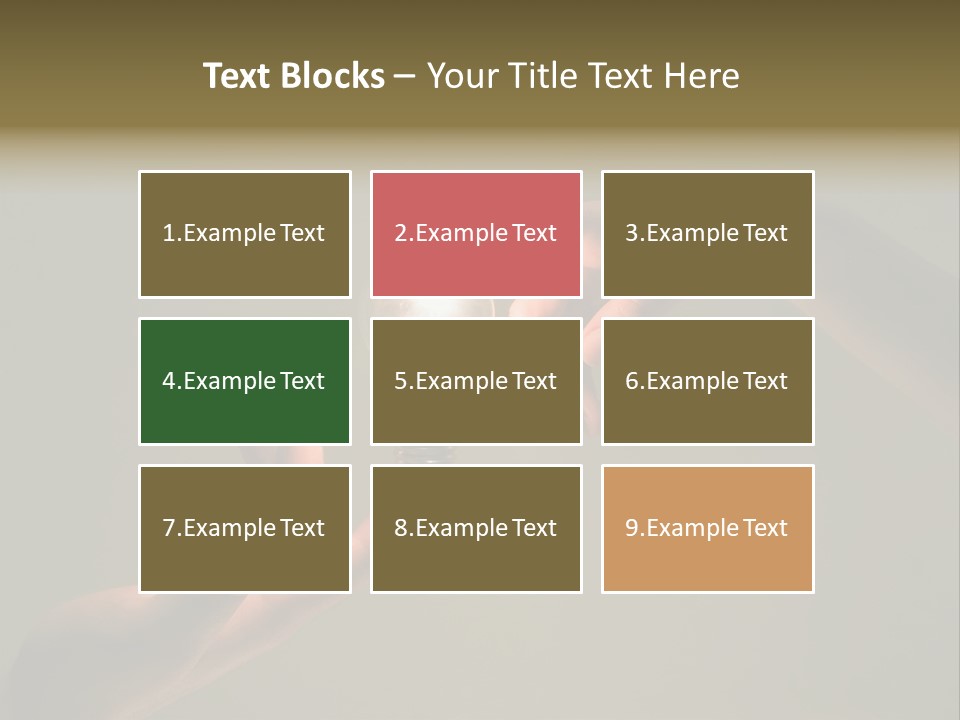 Effort Arm Lighting PowerPoint Template