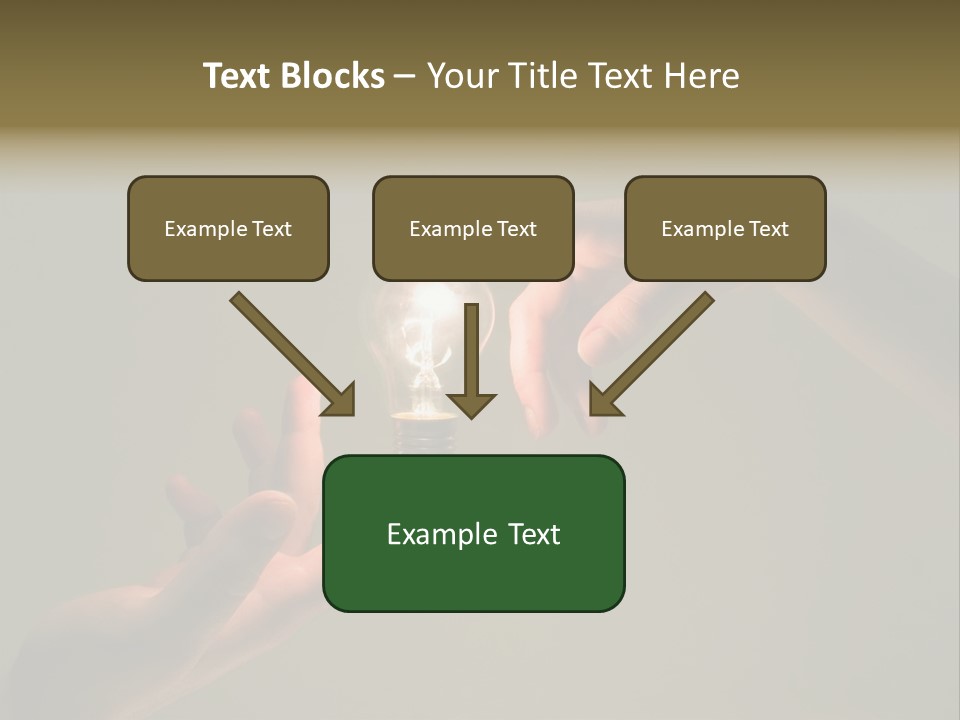 Effort Arm Lighting PowerPoint Template