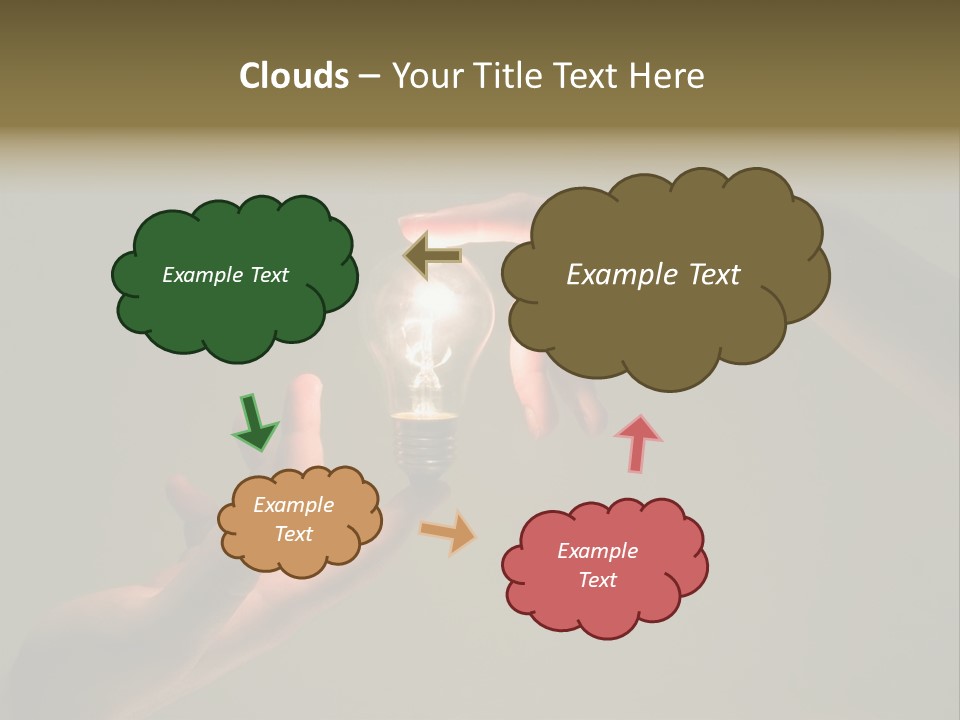 Effort Arm Lighting PowerPoint Template
